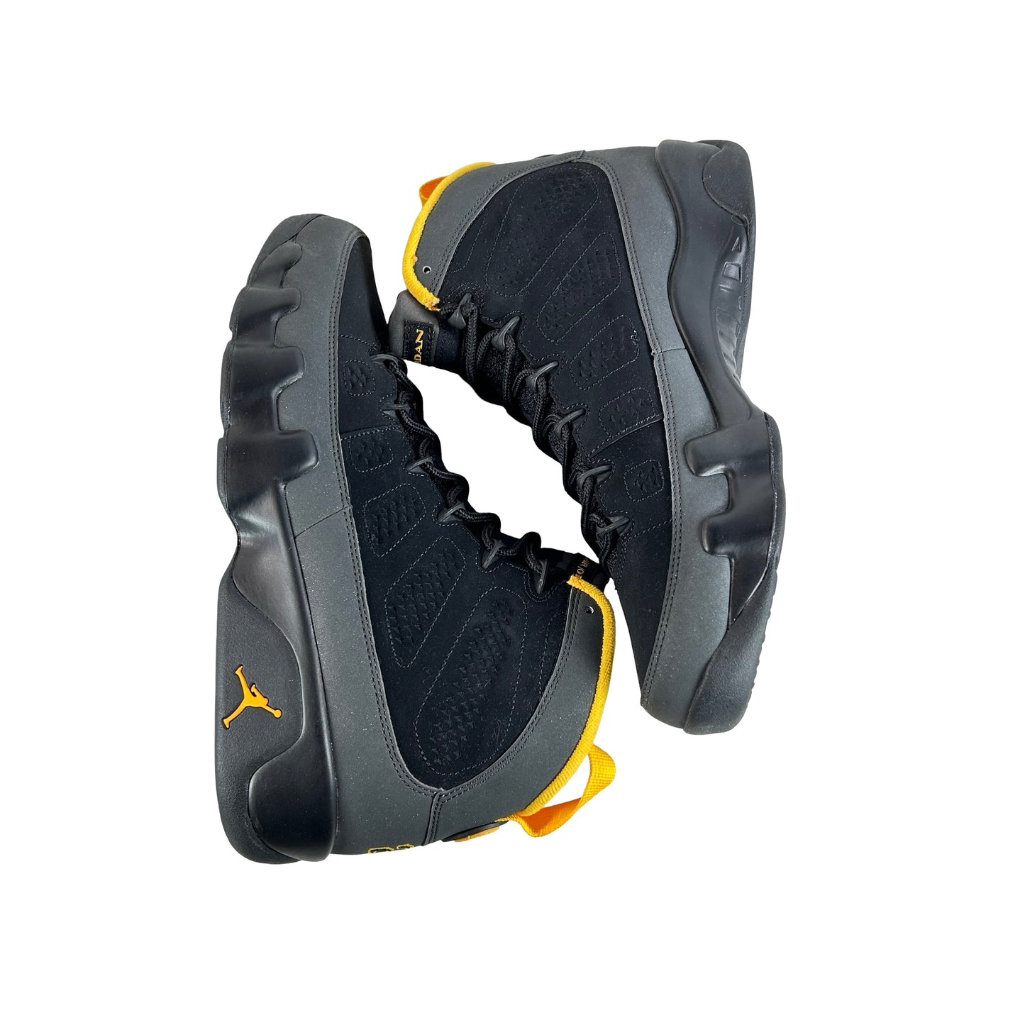 CT8019 070 Jordan 9 Retro Dark Charcoal University Gold [USED] - 9.5 M (Used3)