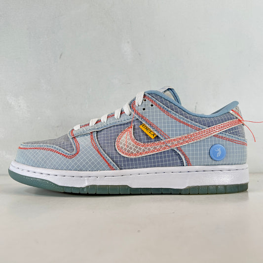 DJ9649 400 Nike Dunk Low Union Passport Pack Argon [USED] - 7 M (Used)