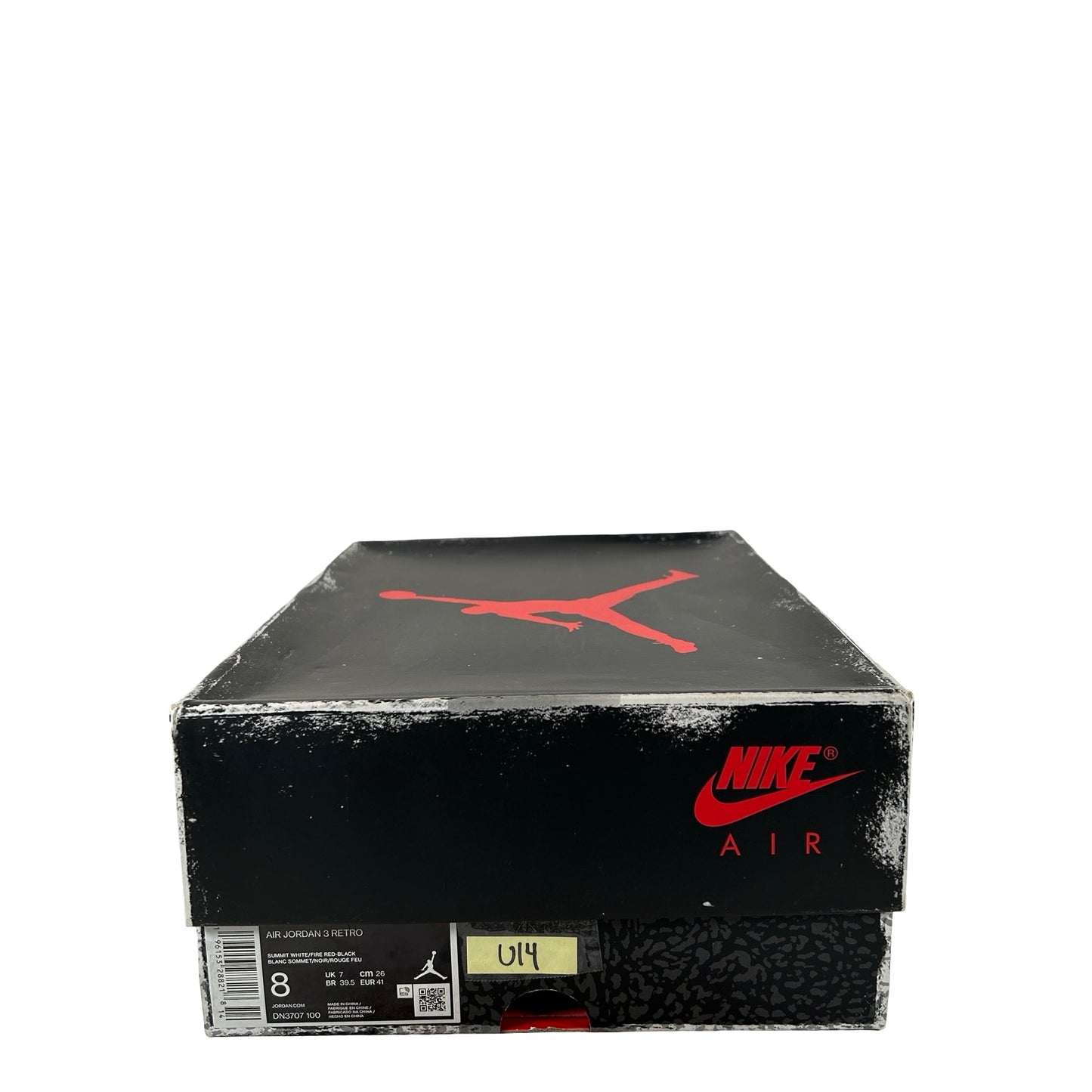 DN3707 100 Jordan 3 Retro White Cement Reimagined [USED] - 8 M (Used14)