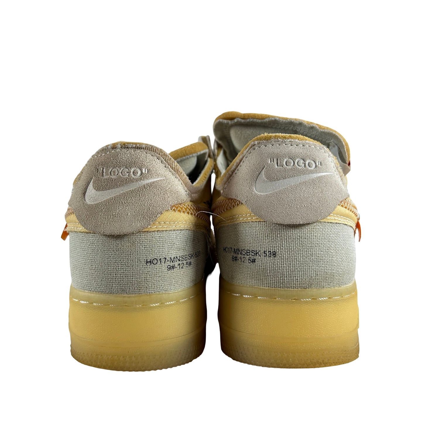 AO4606 100 Nike Air Force 1 Low Off-White [USED] - 10 M (Used)