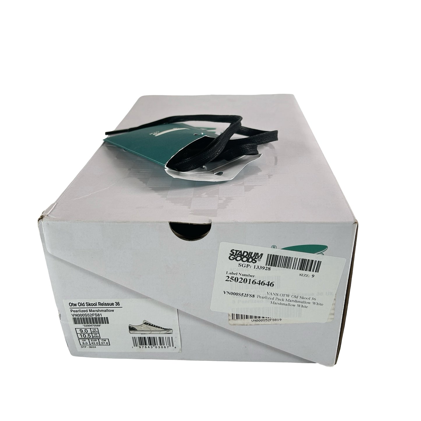VN000S52FS8 Vans OTW Old Skool 36 Pearlized Pack Marshmallow White [USED] - 9 (Used)