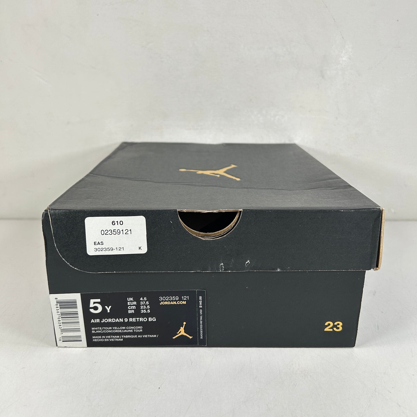 302359 121 Jordan 9 Retro Kobe Bryant PE (GS) [USED] - 5 Y (Used)