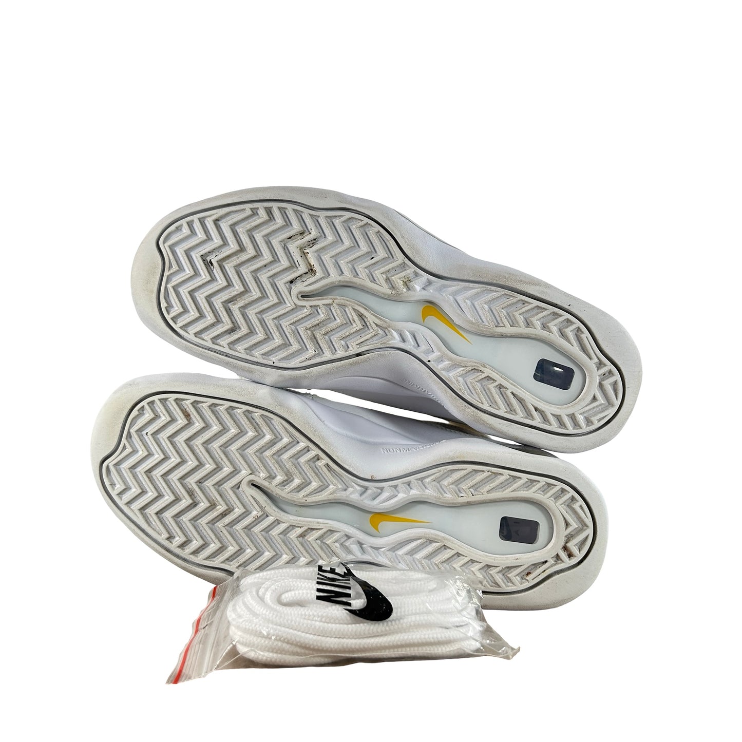 DX3292 100 Nike Air Bakin SP Supreme White [USED] - 5 M (Used) (No Box)