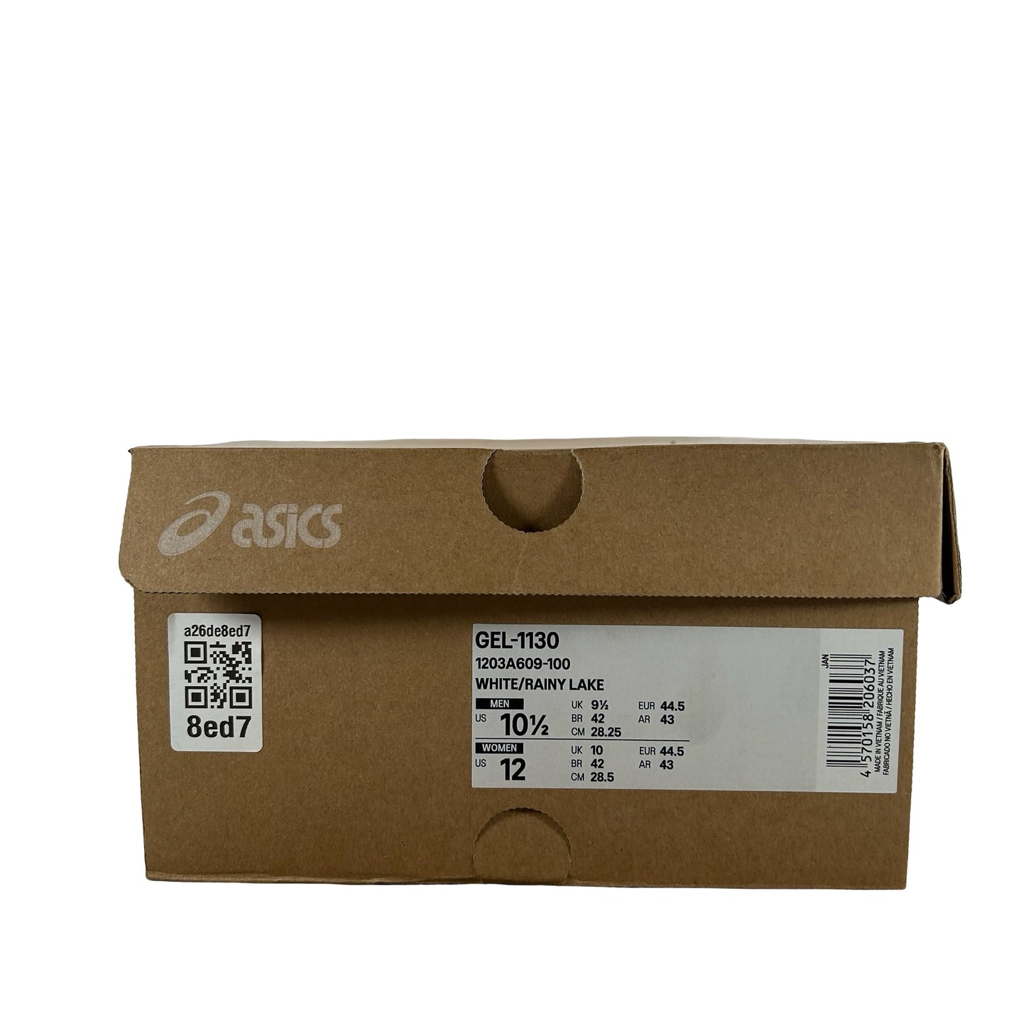 1203A609 100 ASICS Gel-1130 White Rainy Lake [USED] - 10.5 M (Used)