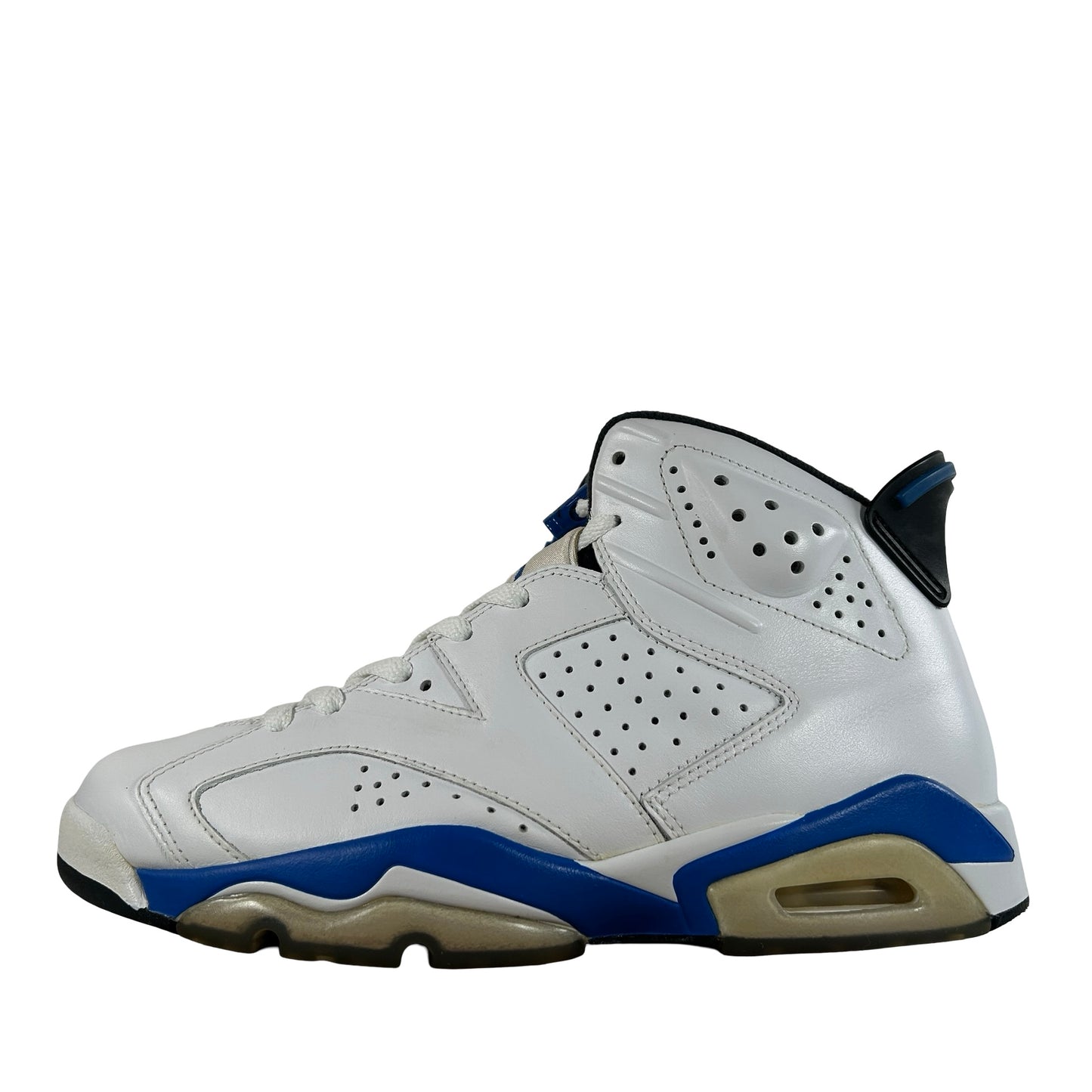 384664 107 Jordan 6 Retro Sport Blue (2014) [USED] - 8 M (Used)