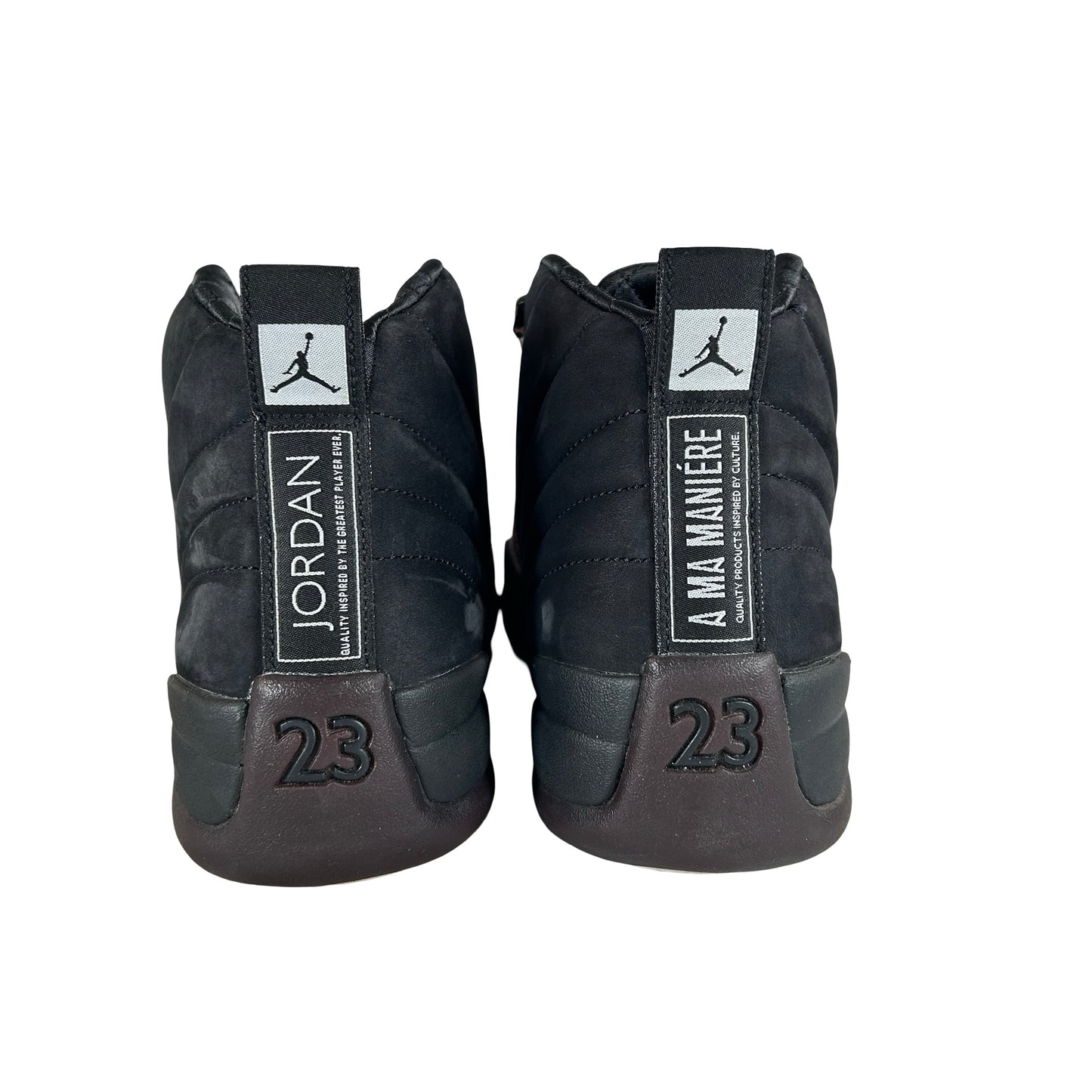 DV6989 001 Jordan 12 Retro SP A Ma Maniére Black (Women's) [USED] - 9.5 W (Used) (Replace Box)
