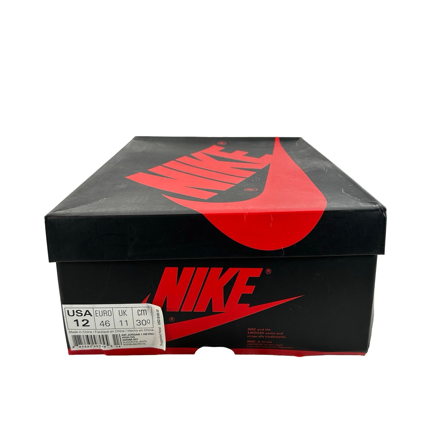 555088 007 Jordan 1 Royal (2017) [USED] - 12 M (Used4)