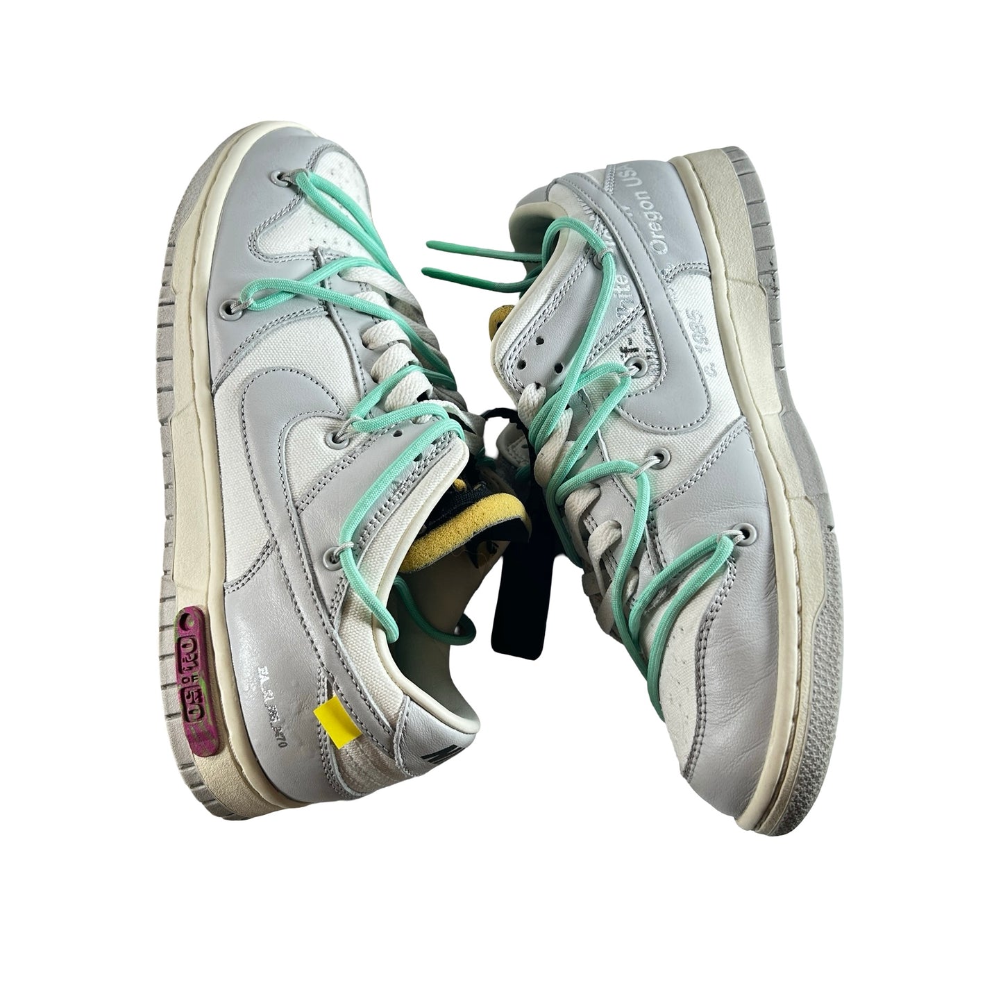 DM1602 114 Nike Dunk Low Off-White Lot 4 [USED] - 7 M (Used)
