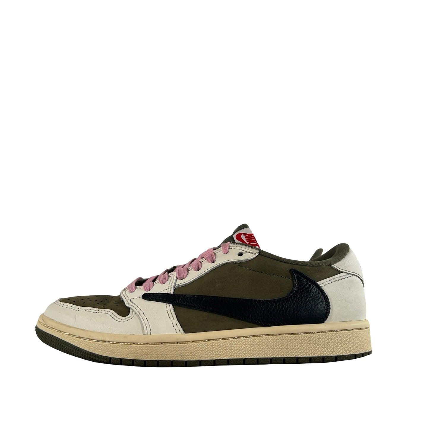 DM7866 200 Jordan 1 Retro Low OG SP Travis Scott Medium Olive [USED] - 6.5 (Used) (No Box)