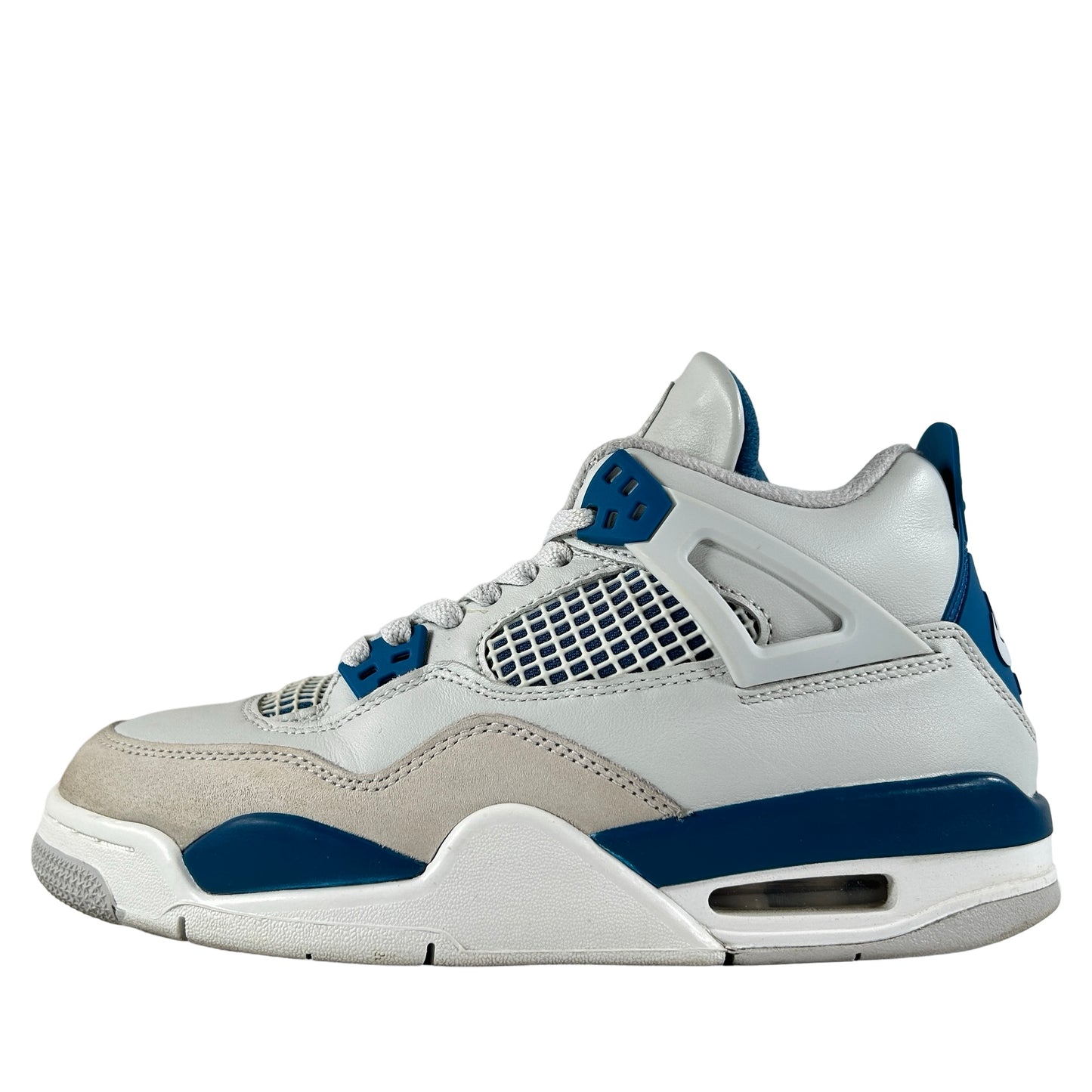 HF4281 141 Jordan 4 Retro Military Blue (2024) (GS) [USED] - 7 Y (Used2)