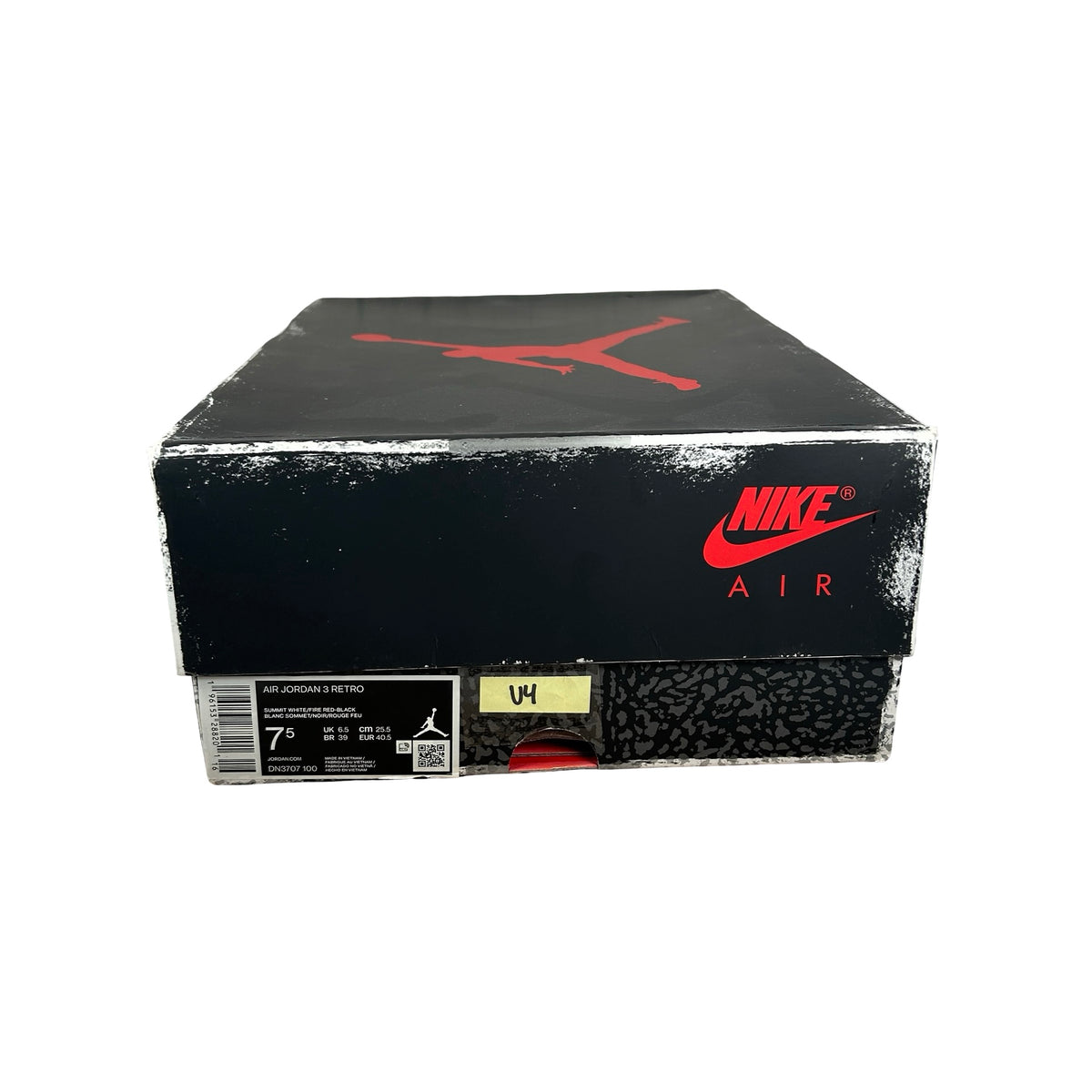 DN3707 100 Jordan 3 Retro White Cement Reimagined [USED] - 7.5 M (Used4)