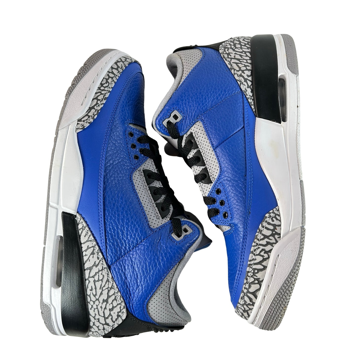 CT8532 400 Jordan 3 Retro Varsity Royal Cement [USED] - 9 M (Used)