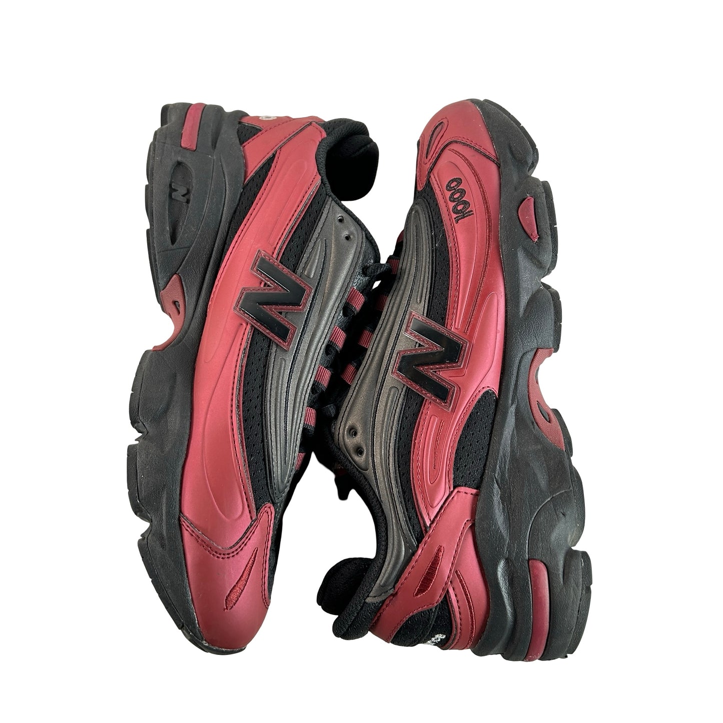 M1000FLB New Balance 1000 Black Burgundy [USED] - 9 M (Used)