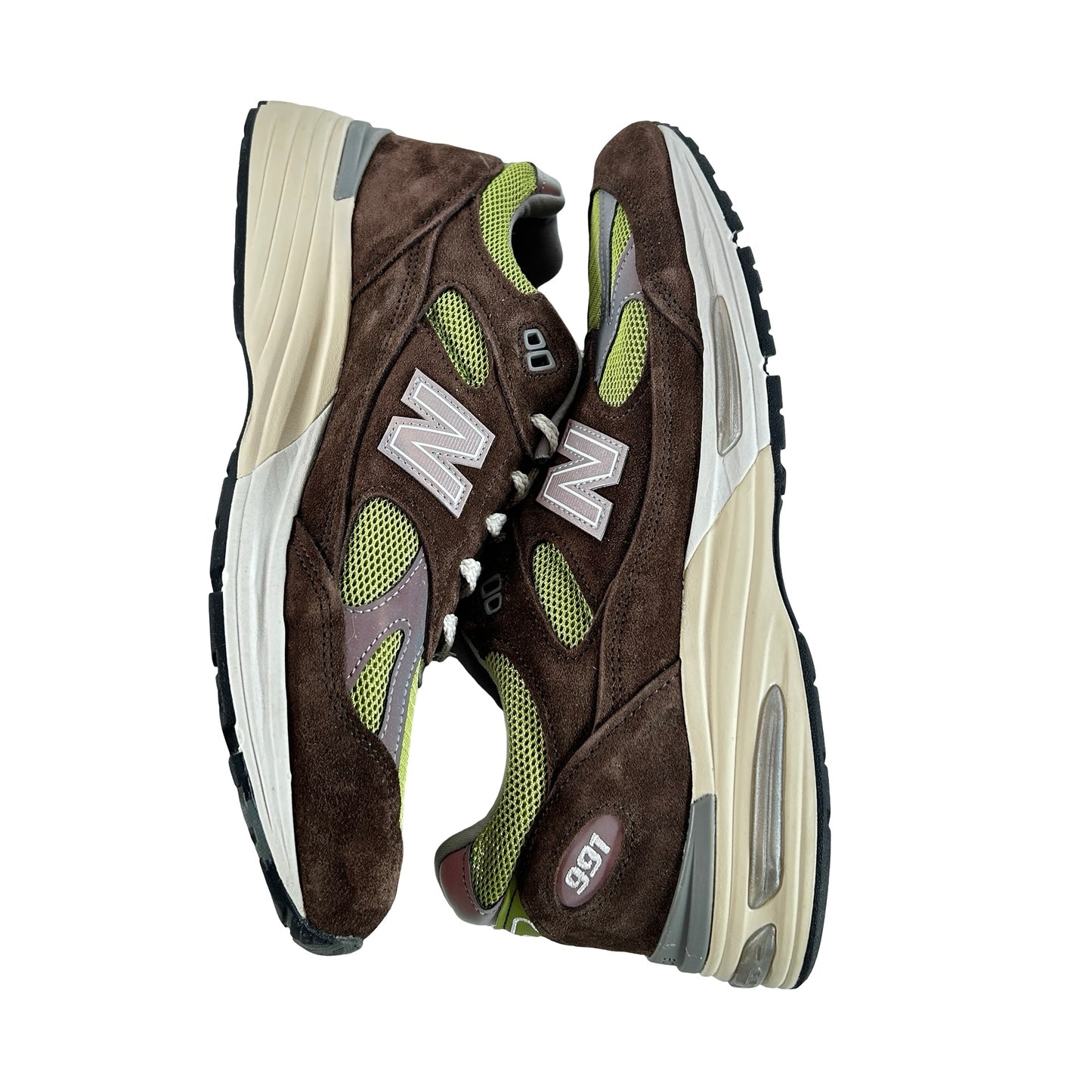 U991CK2 New Balance 991v2 MiUK Daniëlle Cathari x Kith Reverse Matcha [USED] - 10 M (Used)
