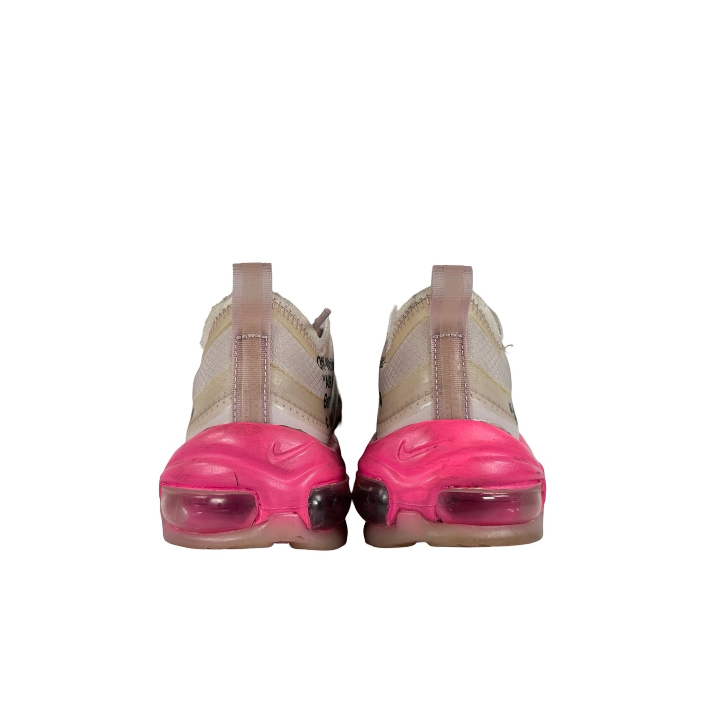 AJ4585 600 Nike Air Max 97 Off-White Elemental Rose Serena Queen [USED] - 5.5 M (Used) (No Box)