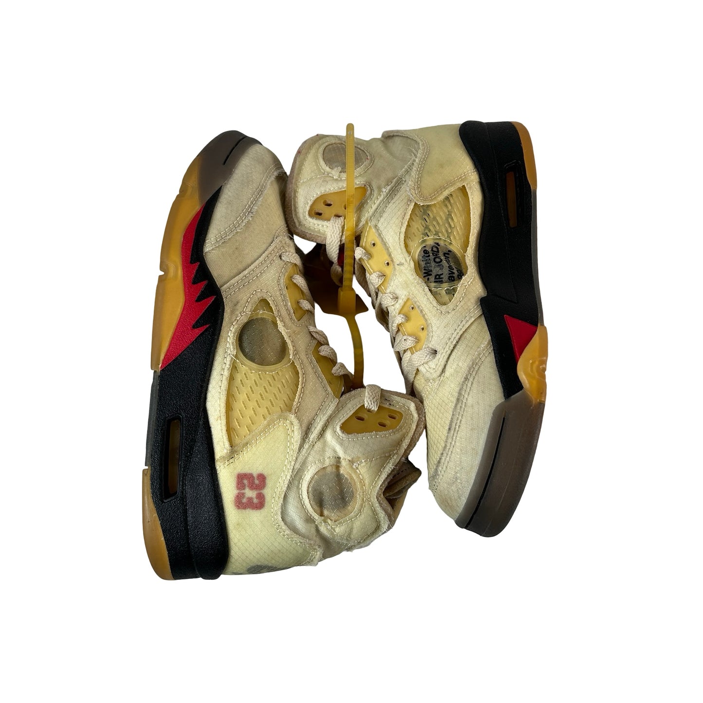 DH8565 100 Jordan 5 Off-White Sail [USED] - 6.5 M (Used) (No Box)