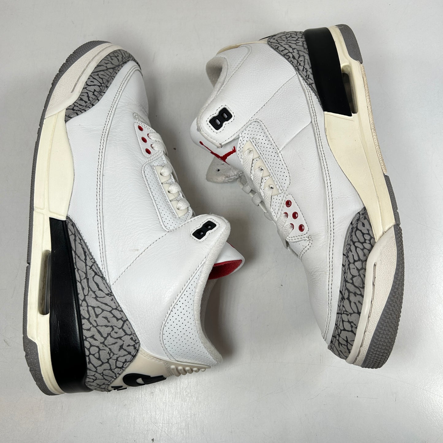 DN3707 100 Jordan 3 Retro White Cement Reimagined [USED] - 11.5 M (Used6)