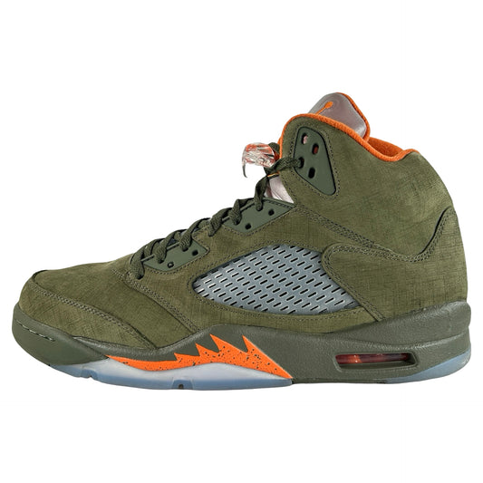 DD0587 308 Jordan 5 Retro Olive (2024) [USED] - 12 M (Used3)