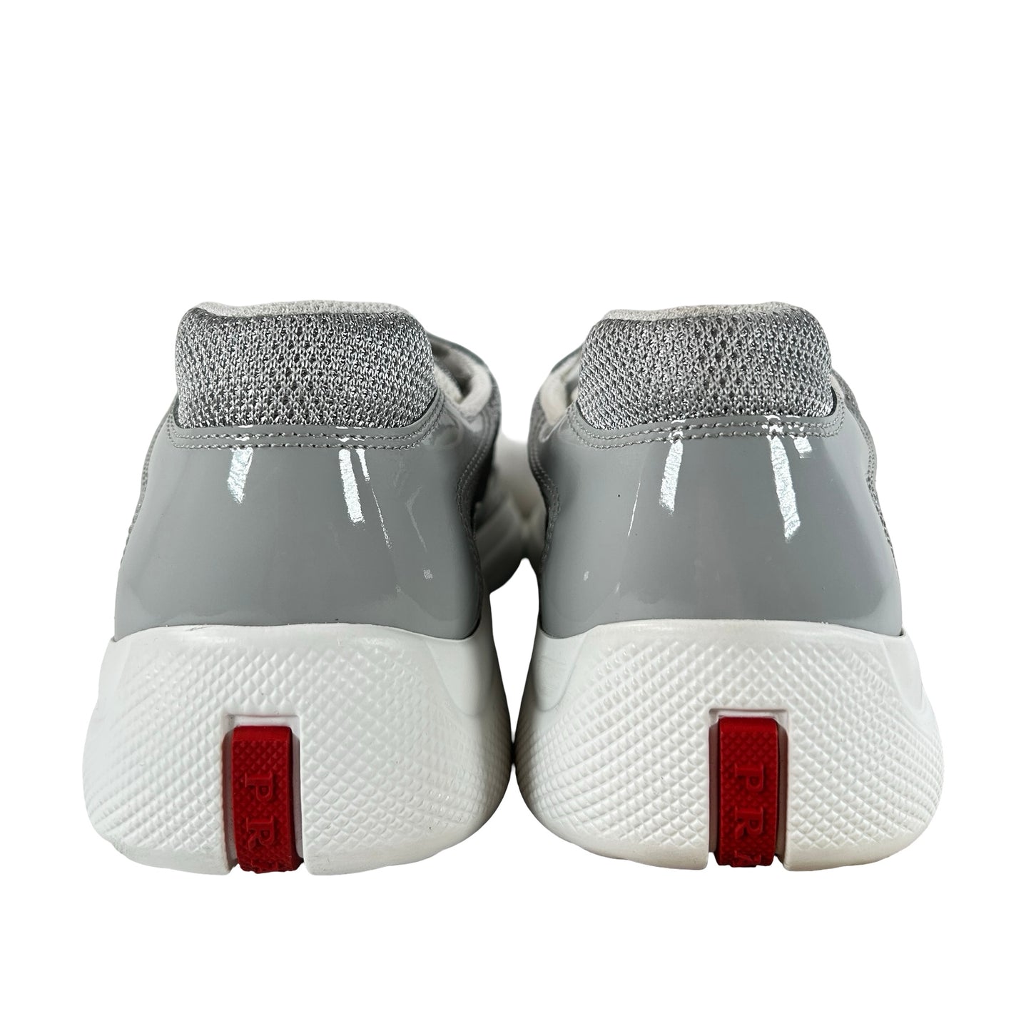 4E3400 ASZ F0I79 F G000 Prada America's Cup Pearl Silver [USED] - Prada 7 (Used) (No Box)