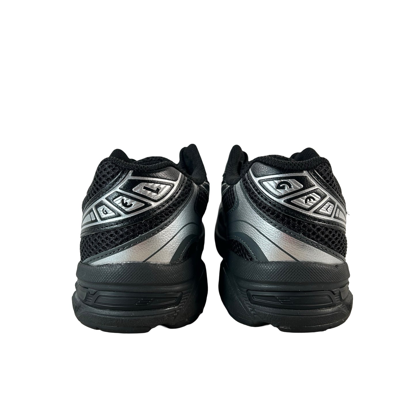 1204A169 001 ASICS Gel-1130 Black Pure Silver (GS) [USED] - 6.5 M (Used) (No Box)