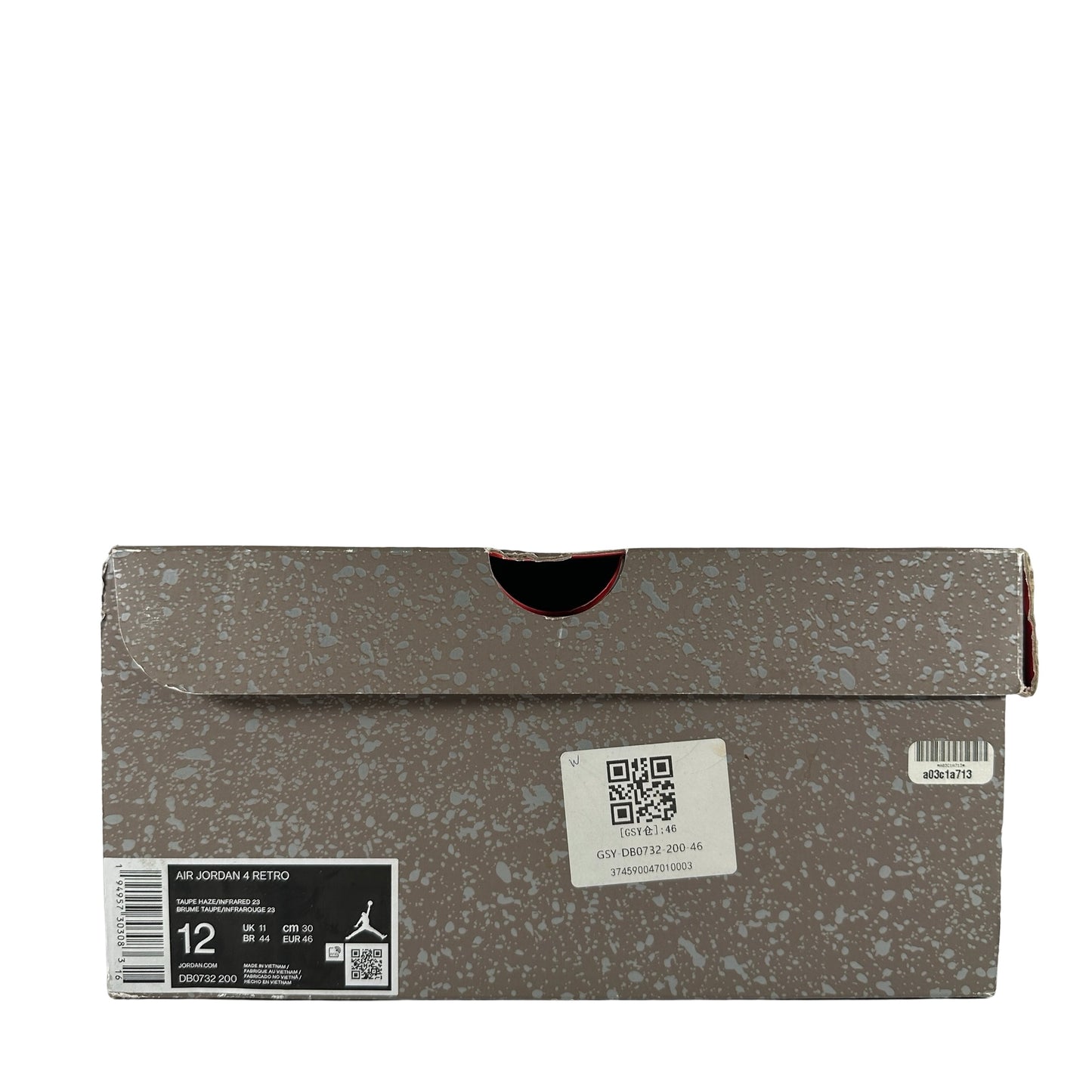 DB0732 200 Jordan 4 Taupe Haze [USED] - 12 M (Used)