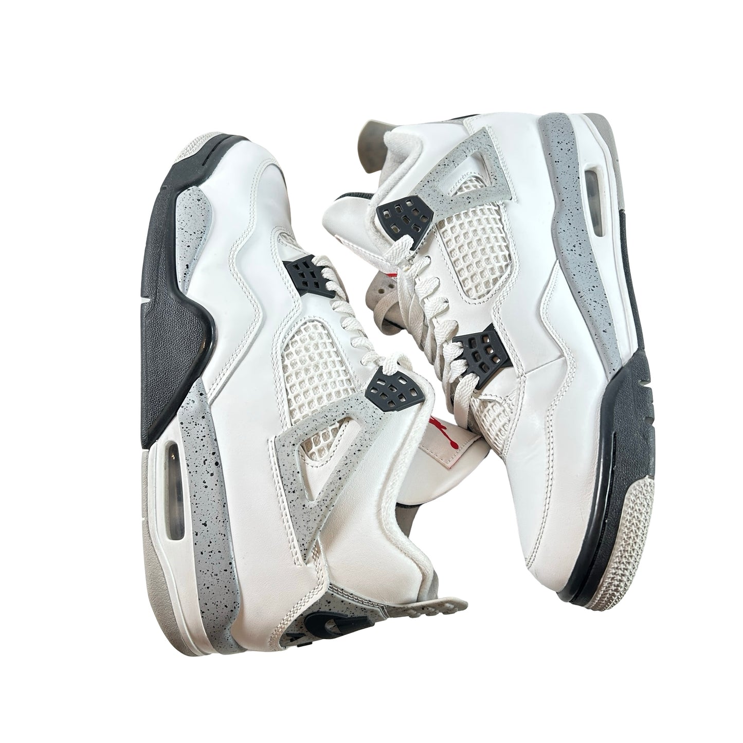 FV5029 100 Jordan 4 Retro White Cement (2025) [USED] - 9.5 M (Used17)