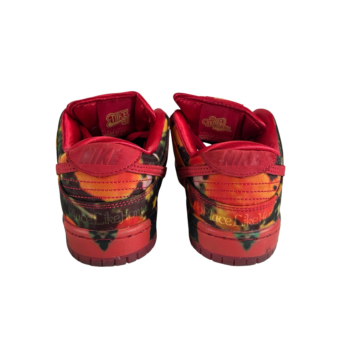 FZ1291 600 Nike SB Dunk Low The Wizard of Oz Poppy Field [USED] - 5 M (Used)