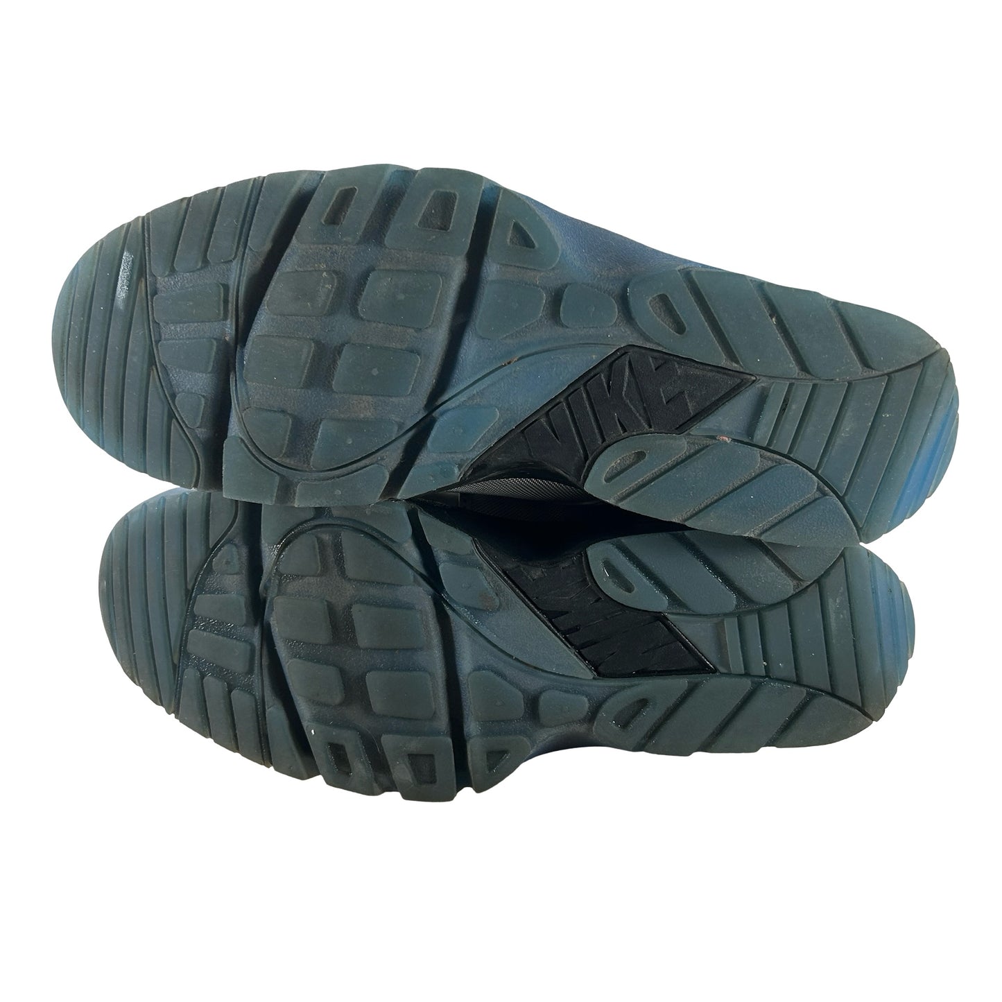 IH4469 012 Nike Air Trainer Huarache Wolf Grey Star Blue [USED] - 11 M (Used) (No Box)