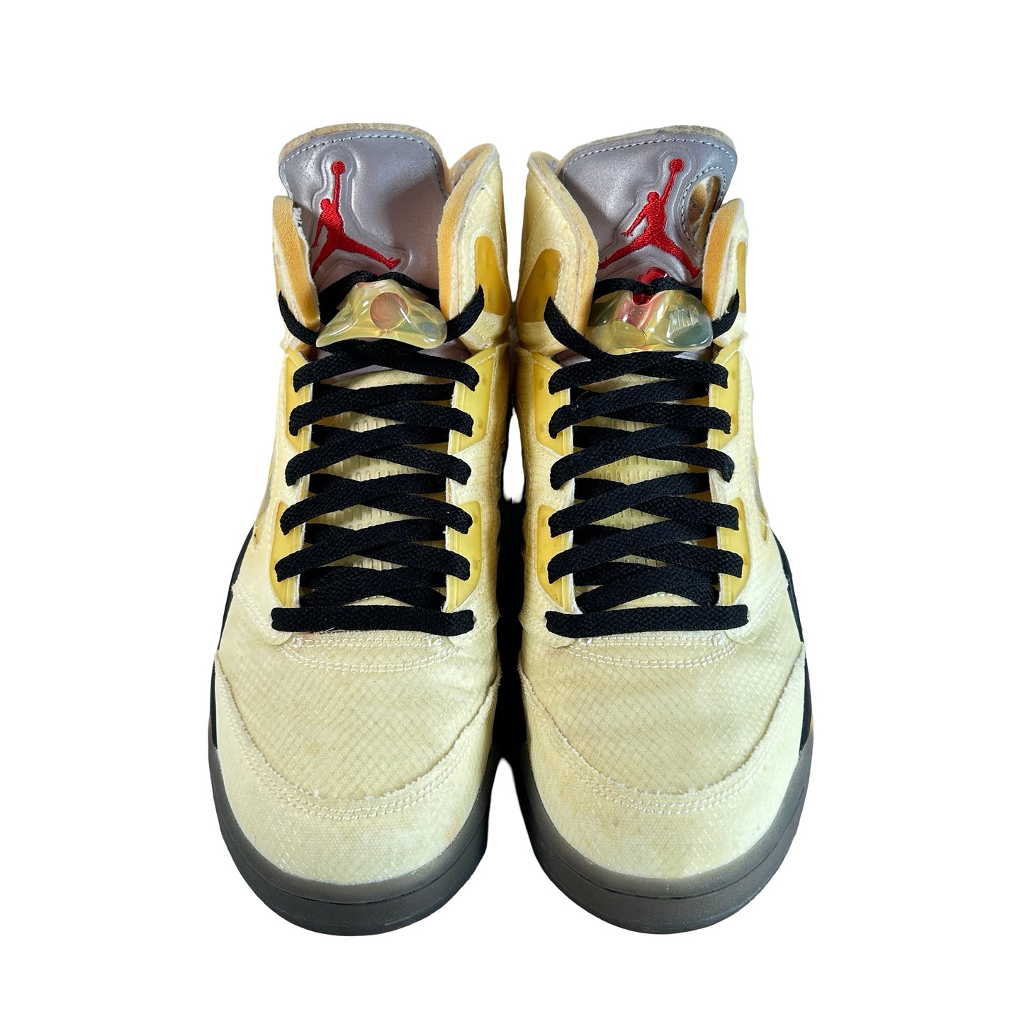 DH8565 100 Jordan 5 Retro Off-White Sail [USED] - 10.5 M (Used8)