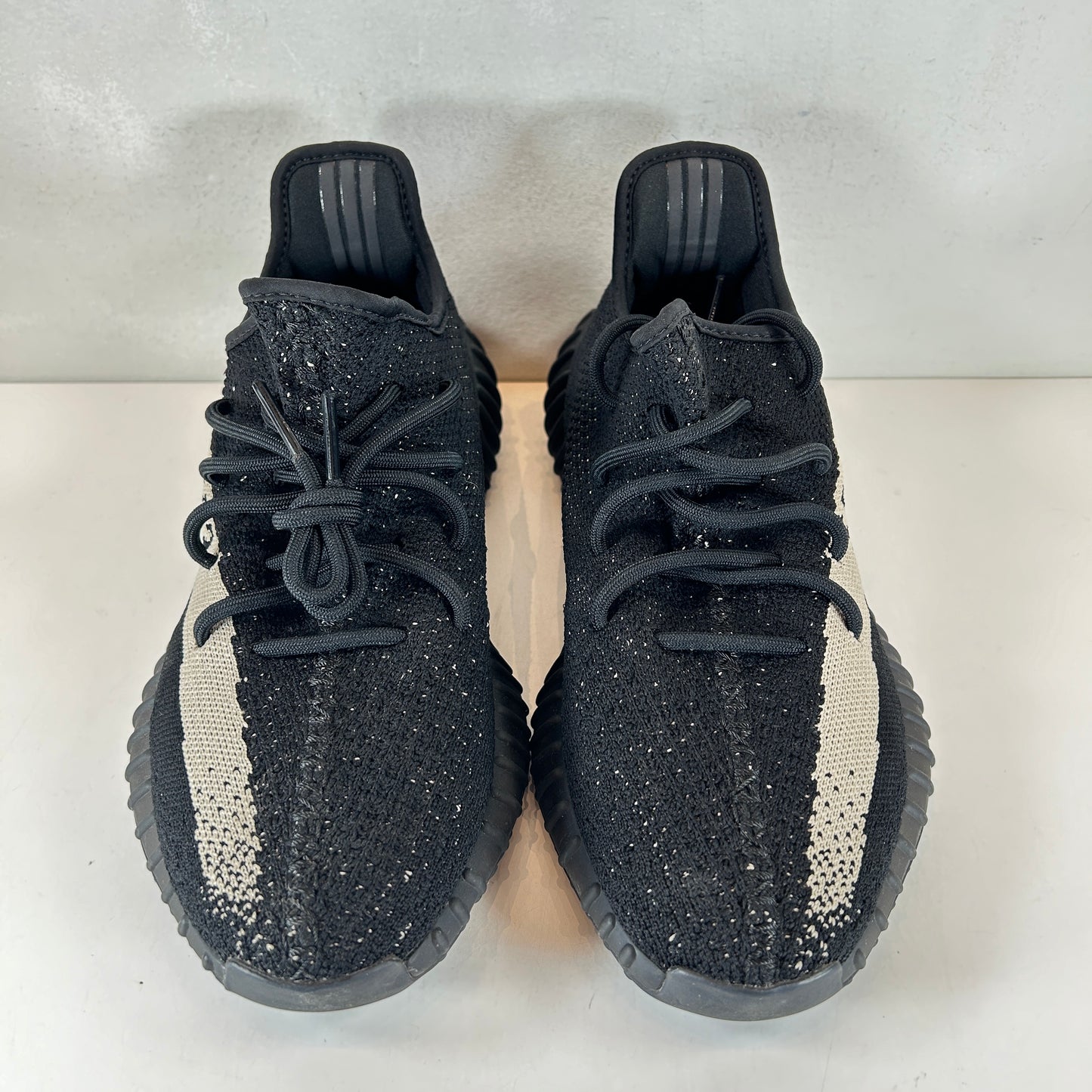 BY1604 adidas Yeezy Boost 350 V2 Core Black White [USED] - 11.5 M (Used)