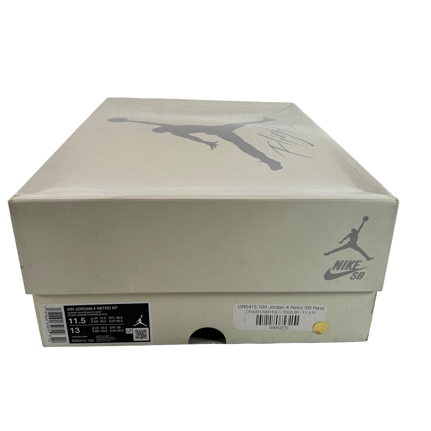 DR5415 100 Jordan 4 Retro SB Navy [USED] - 11.5 M (Used)