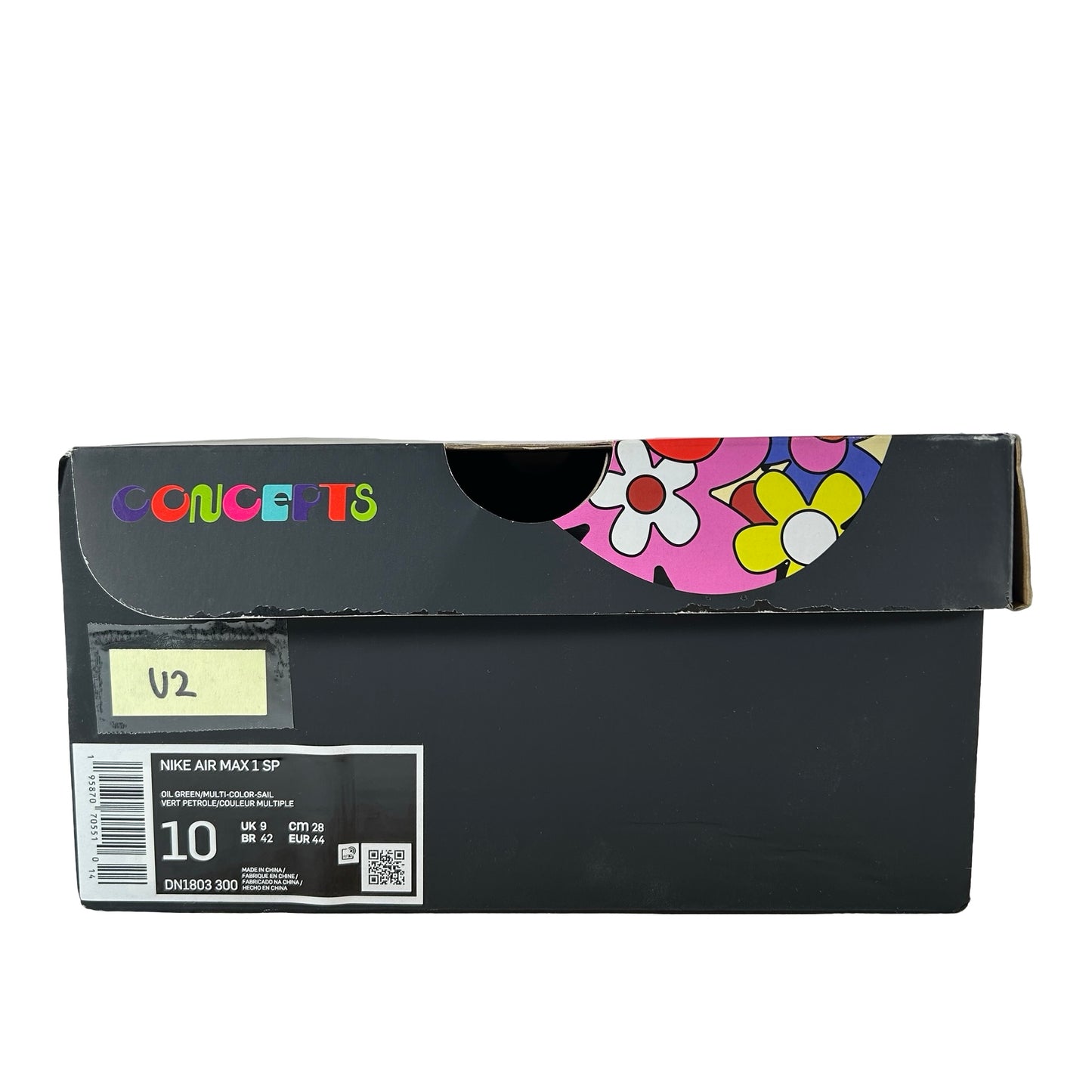 DN1803 300 Nike Air Max 1 Concepts Denim Olive Canvas [USED] - 10 M (Used2)