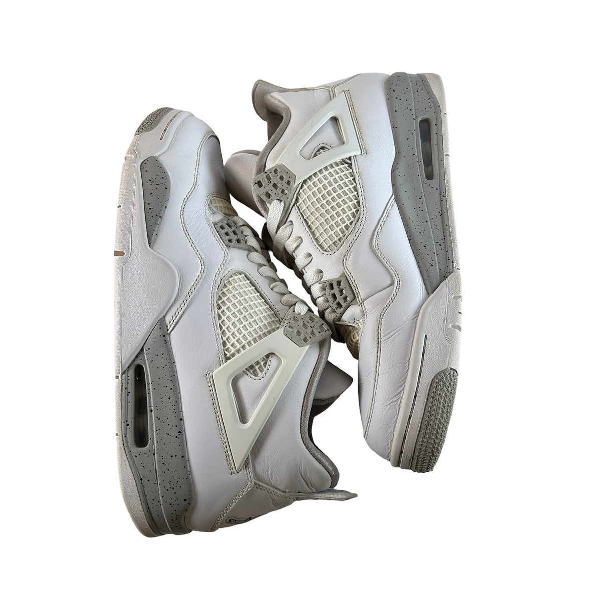 CT8527 100 Jordan 4 Retro White Oreo [USED] - 10 M (Used4)