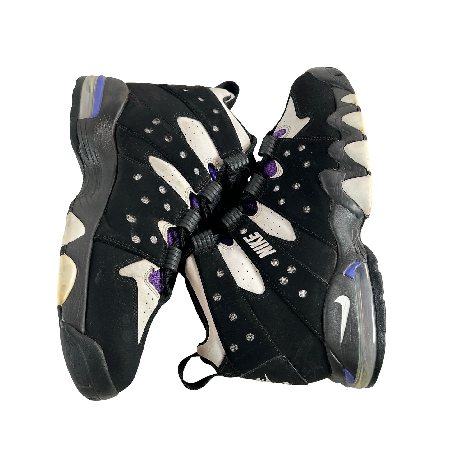 FQ8233 001 Nike Air Max 2 CB '94 OG Black White Purple [USED] - 9.5 M (Used) (Replace Box)