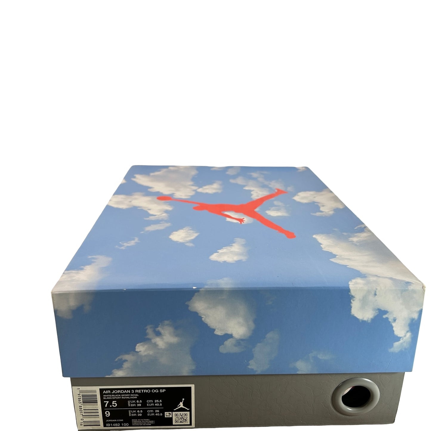 IB1482 100 Jordan 3 Retro Seoul 2.0 [USED] - 7.5 M (Used)