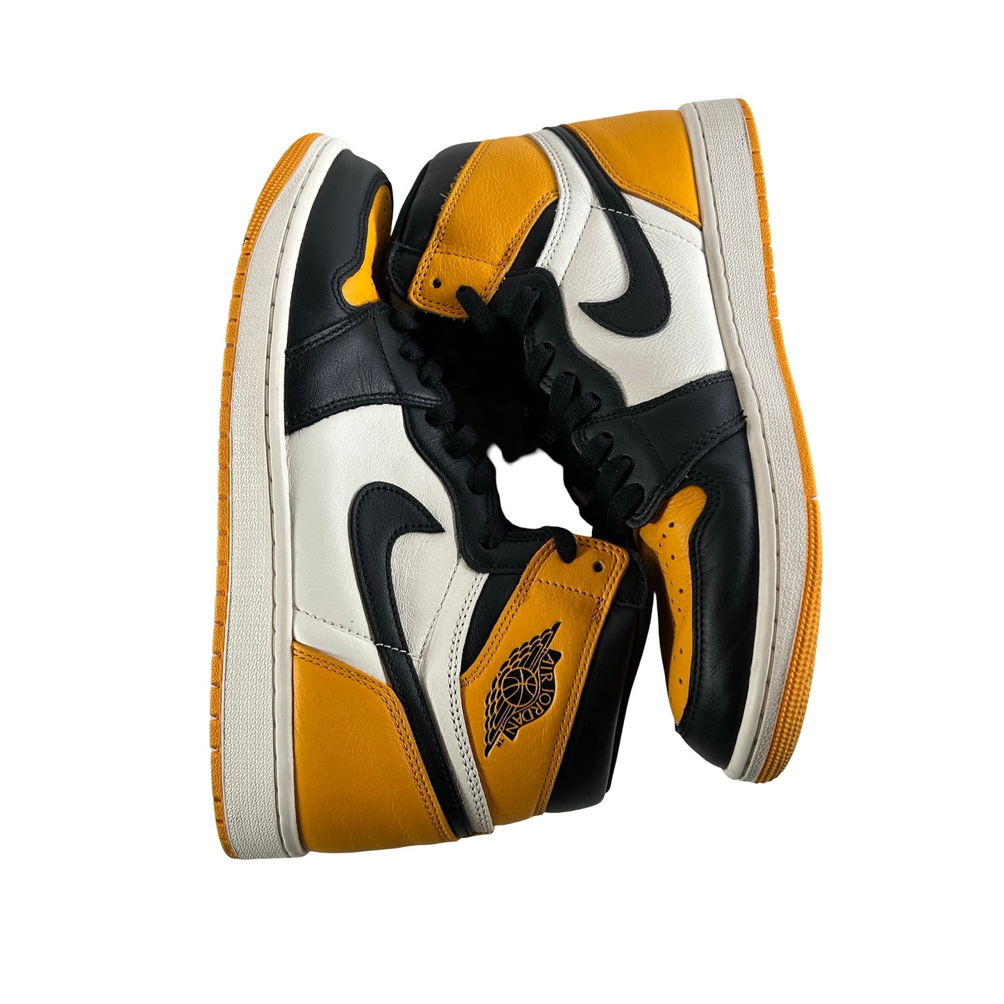 555088 711 Jordan 1 Retro High OG Yellow Toe [USED] - 11 M (Used10)