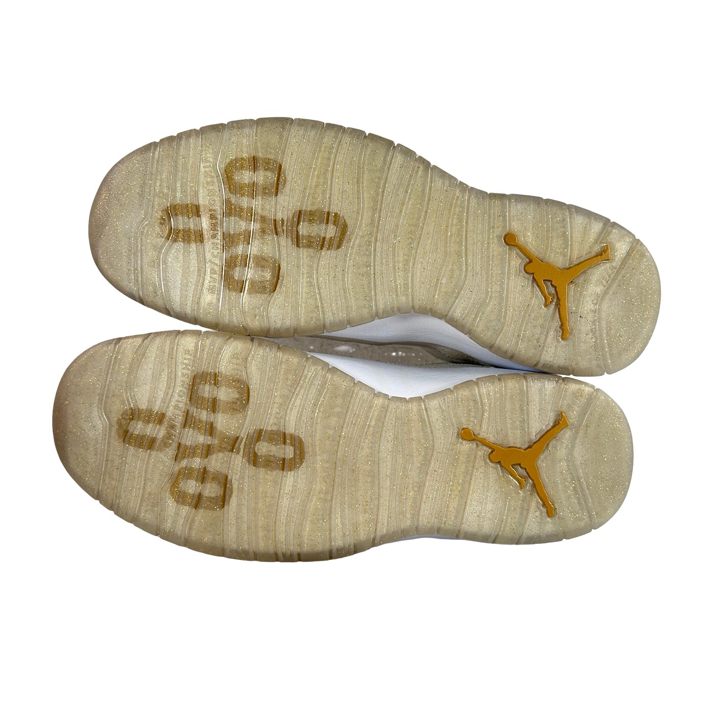 819955 100 Jordan 10 Retro Drake OVO White [CONDITIONAL] - 11 M (Yellowing) (Damaged Lid)