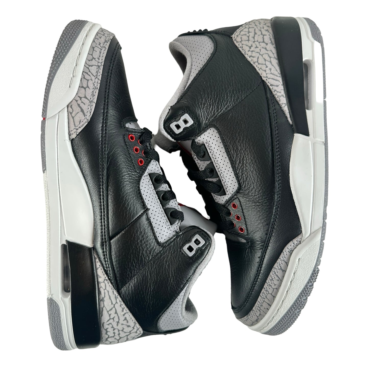 DN3707 010 Jordan 3 Retro OG Black Cement (2024) [USED] - 8.5 M (VNDS2)