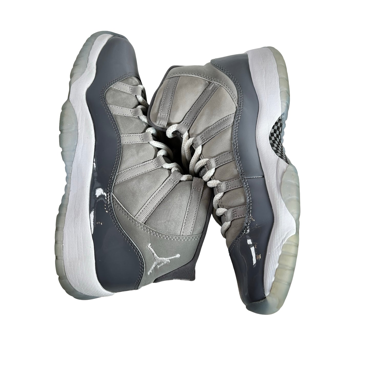 378038 005 Jordan 11 Cool Grey (2021) GS [USED] - 7 Y (Used5)