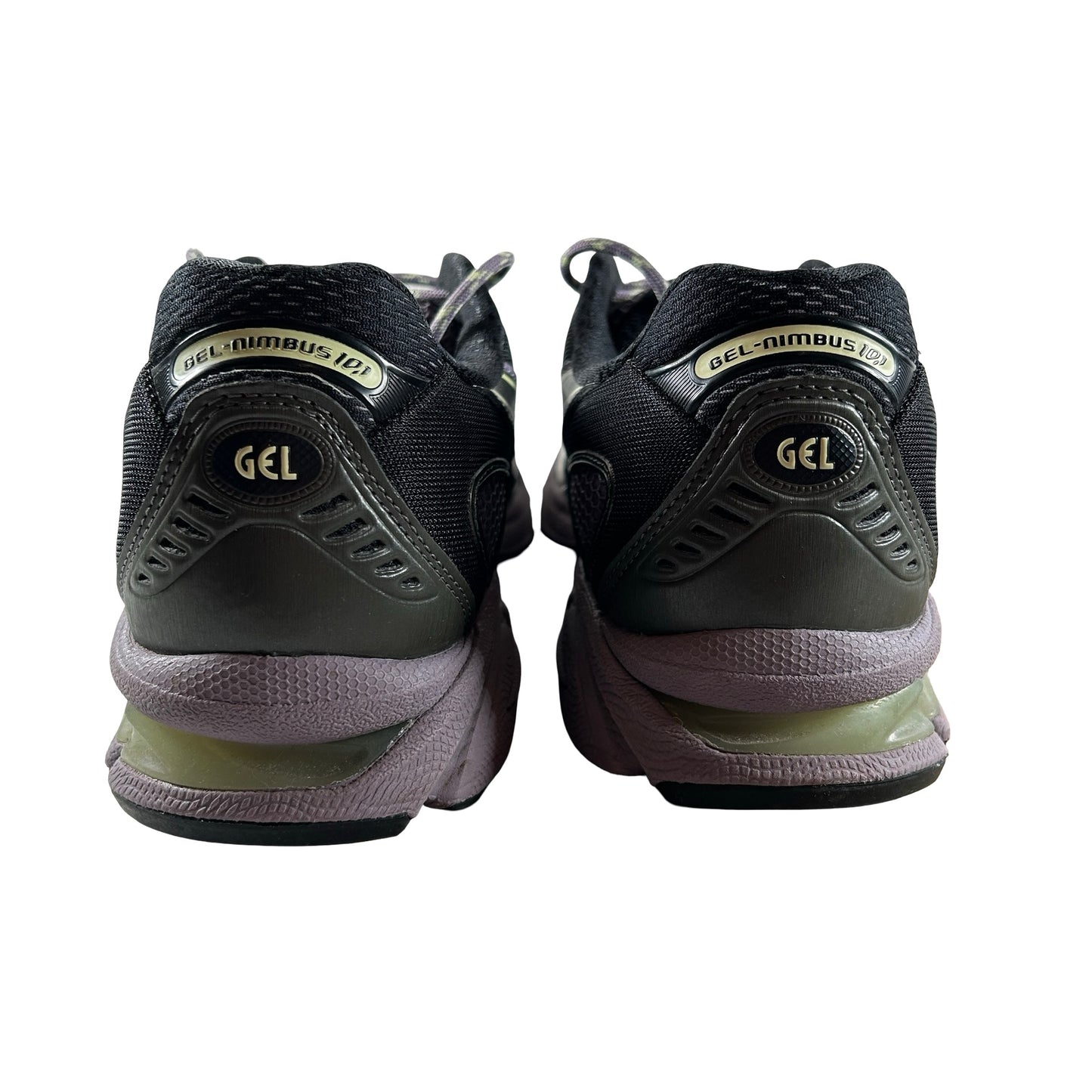 1203A543 500 ASICS Gel-Nimbus 10.1 Violet Quartz Cool Matcha [USED] - 8 M (Used) (No Box)