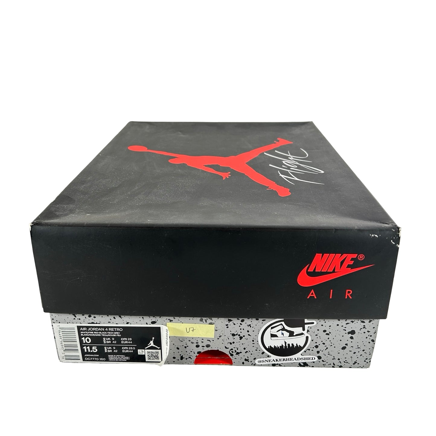 DC7770 160 Jordan 4 Retro Fire Red (2020) [USED] - 10 M (Used7)