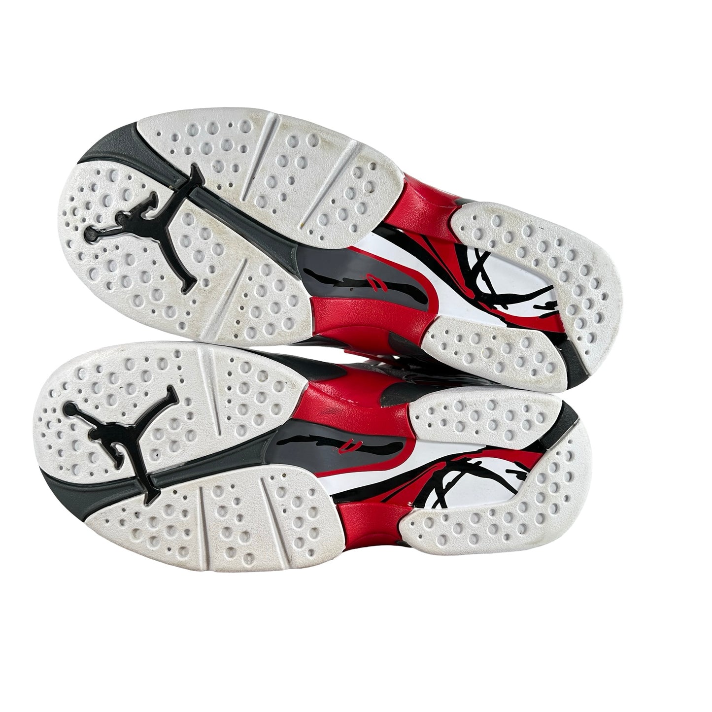 305368 100 Jordan 8 Retro White True Red (2025) (GS) [USED] - 7 Y (Used2)