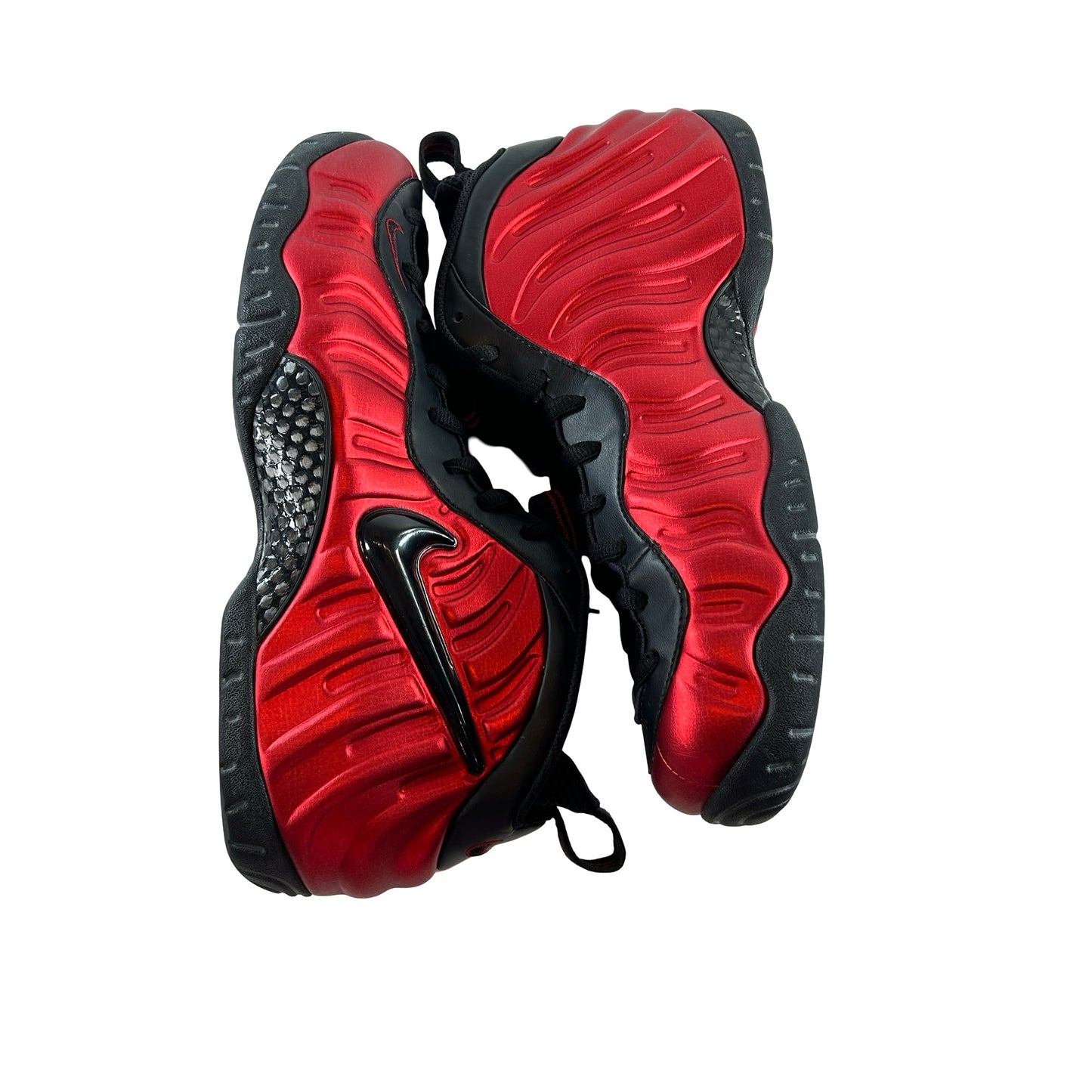 624041 604 Nike Air Foamposite Pro University Red [USED] - 12 M (Used) (No Box)