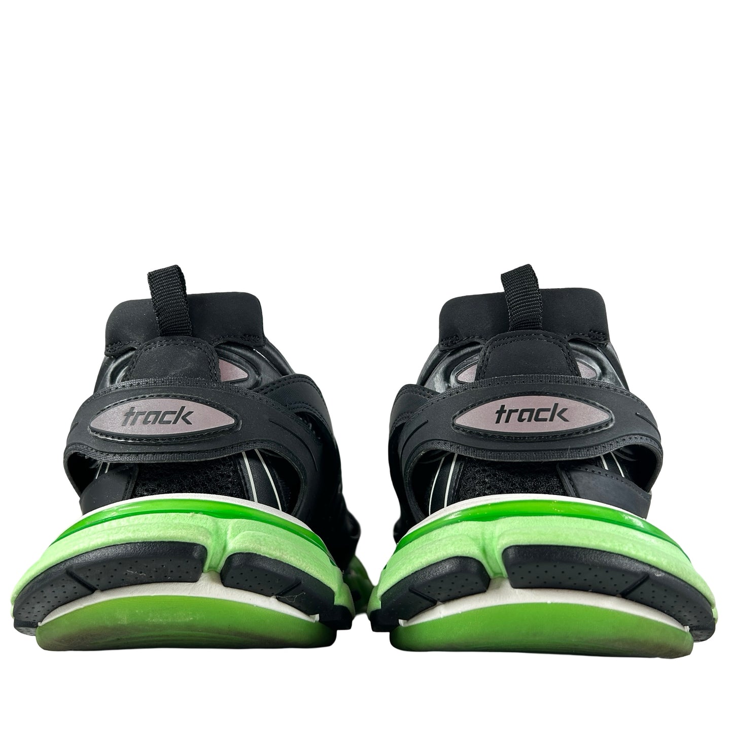 570391W1GB11003 Balenciaga Track Black Glow-In-The-Dark [USED] - EU 45 / US 12 M (Used) (No Label)