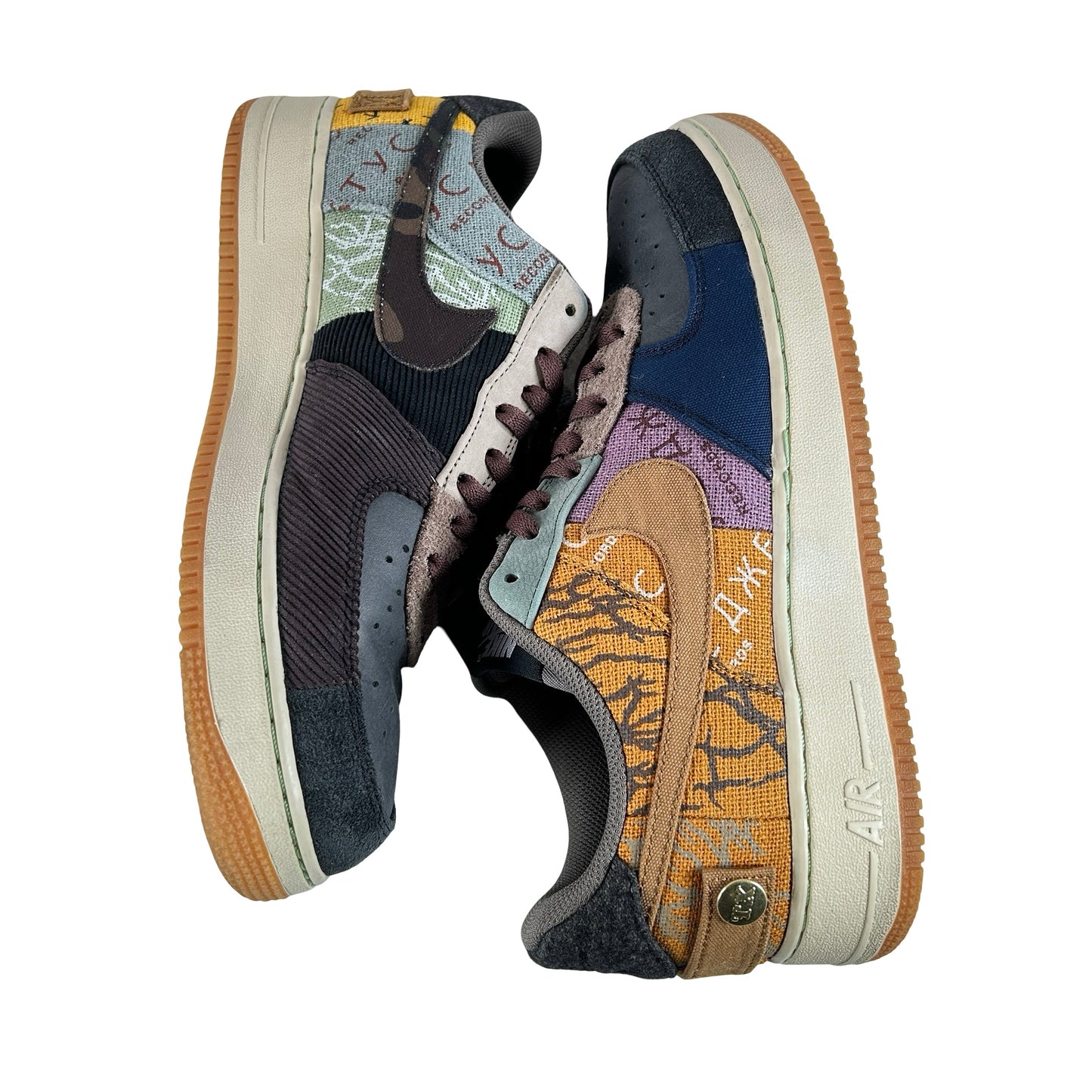 CN2405 900 AF1 Gato bajo Travis Scott Cactus