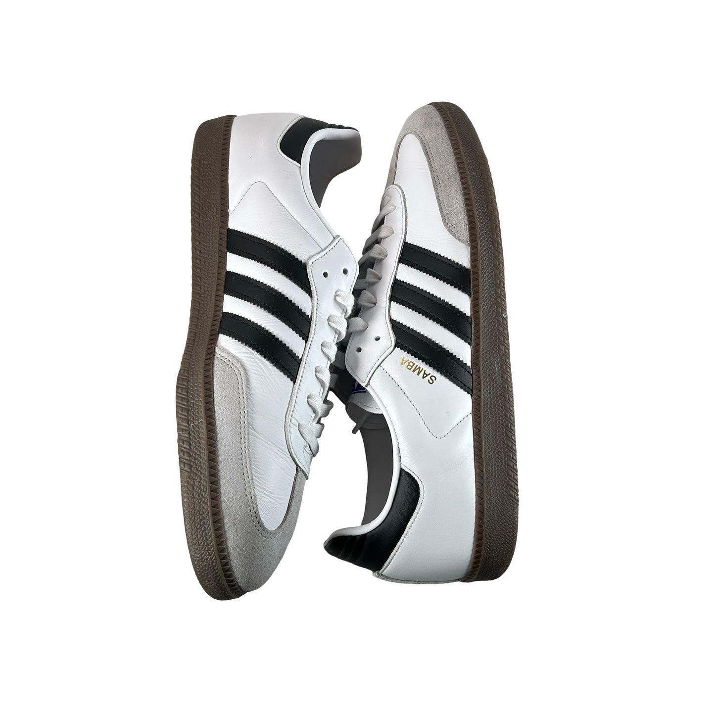 B75806 adidas Samba OG Cloud White Core Black [USED] - 13 M (Used) (No Box)