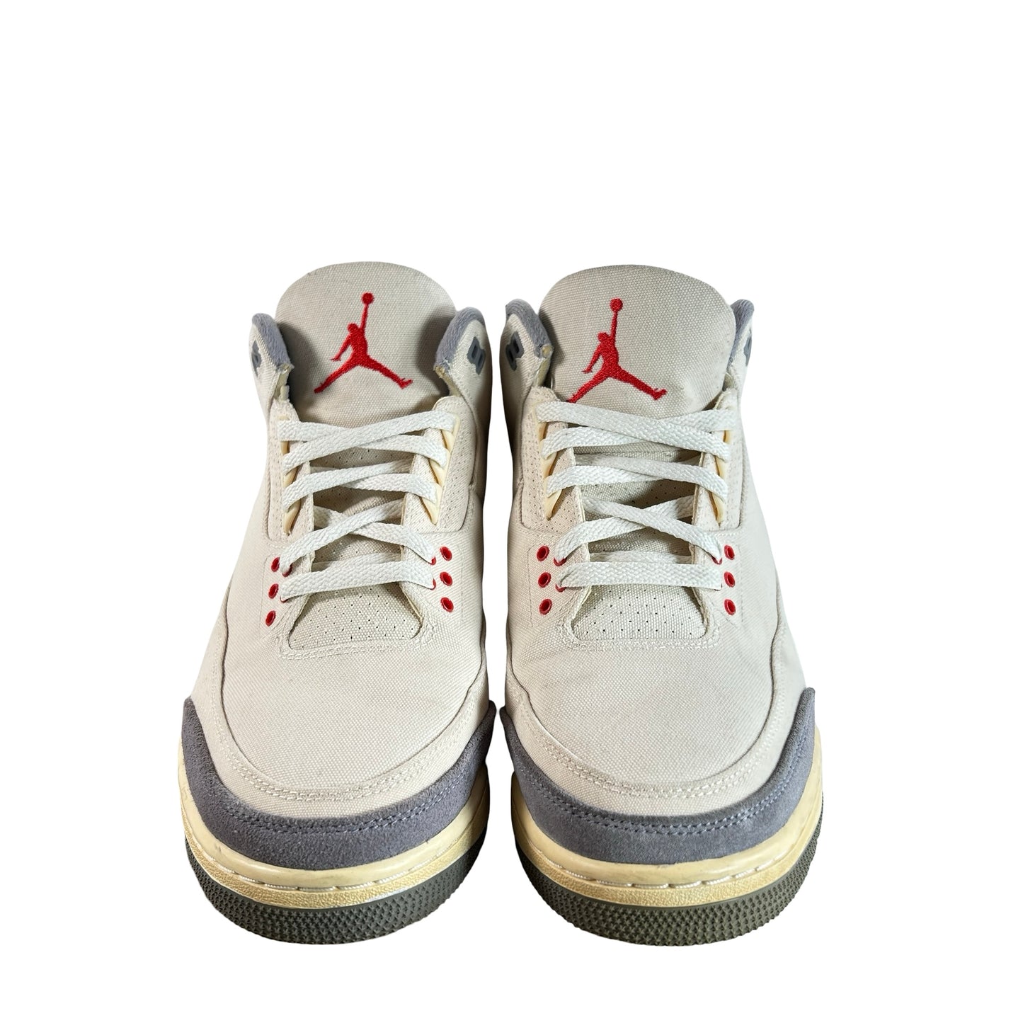 DH7139 100 Jordan 3 Retro Muslin [USED] - 12 M (Used) (Replace Box)