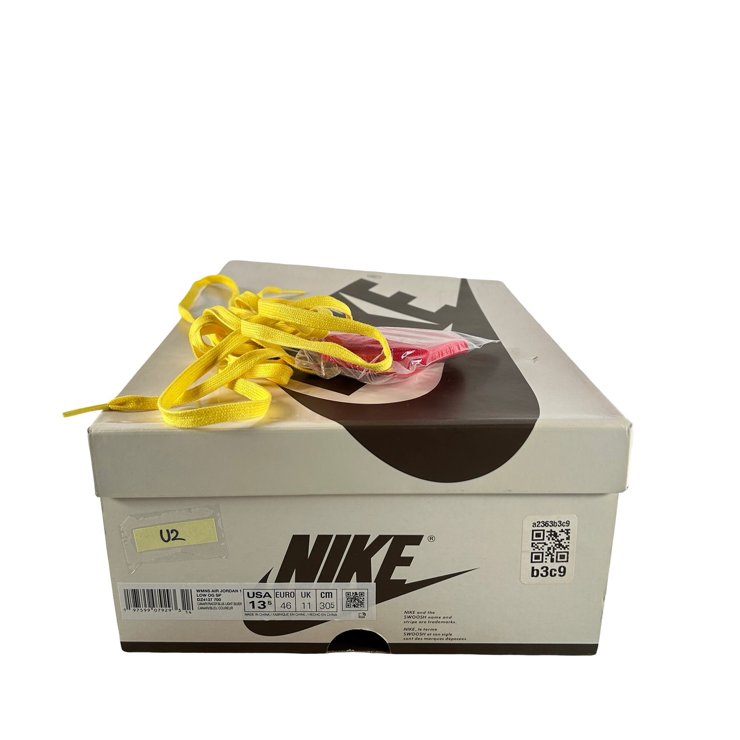 DZ4137 700 Jordan 1 Retro Low OG SP Travis Scott Canary (Women's) [USED] - 13.5 W (Used2)