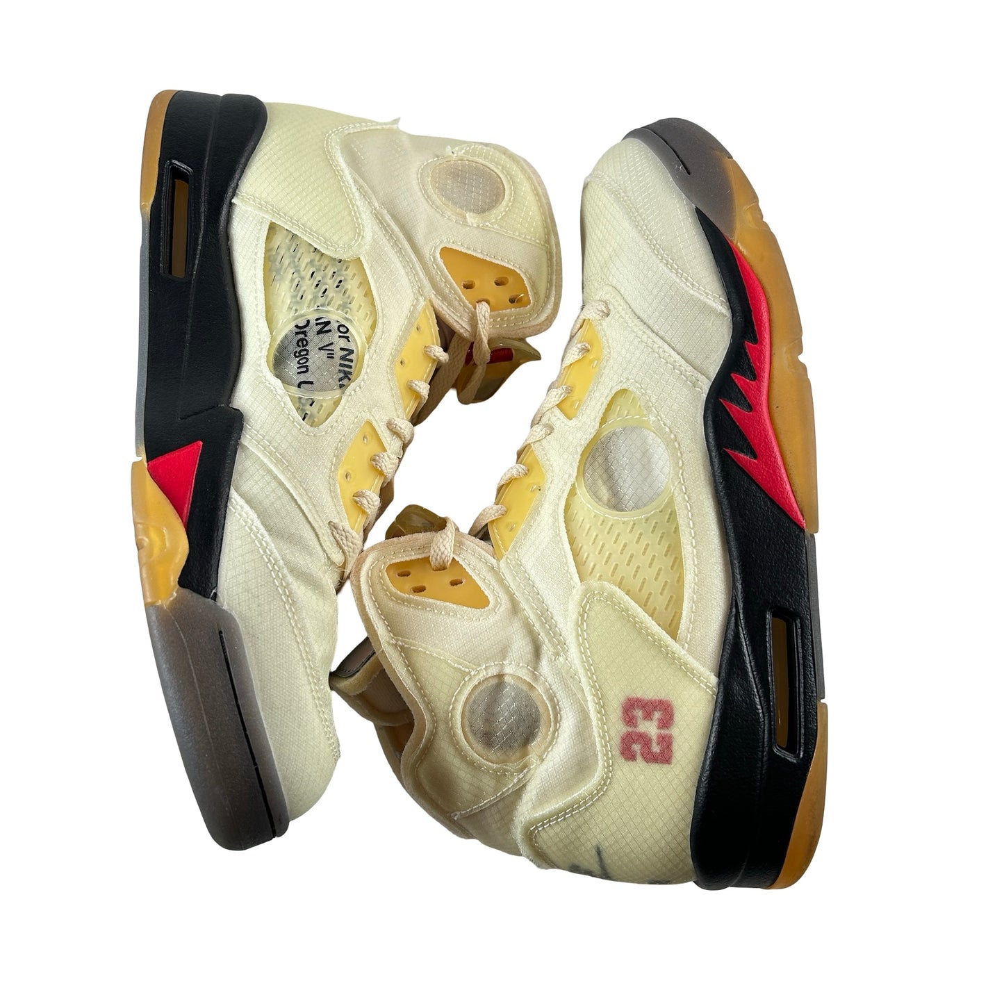 DH8565 100 Jordan 5 Off-White Sail [USED] - 11 M (Used3)