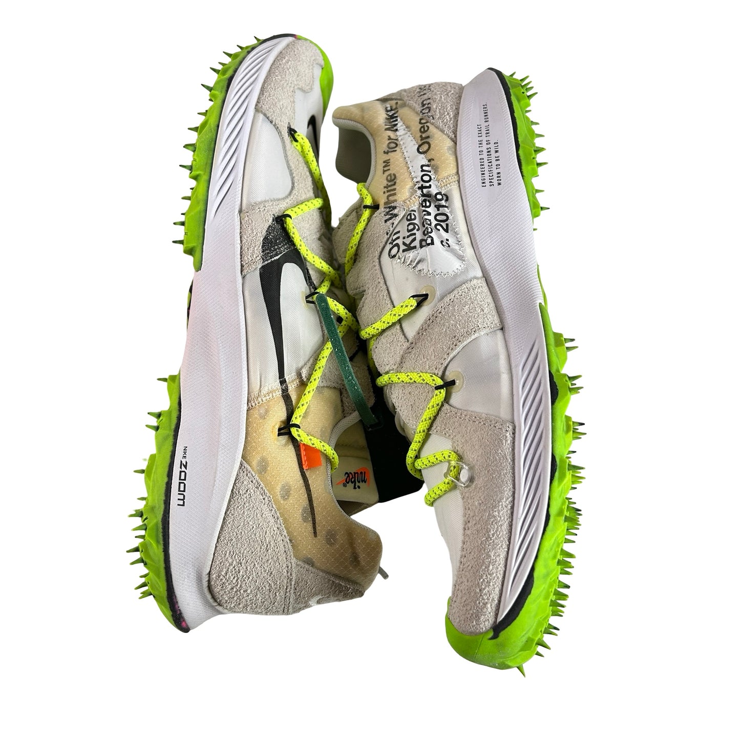 CD8179 100 Nike Zoom Terra Kiger 5 Off-White White (W) [CONDITIONAL] - 16.5 W (Yellowing)